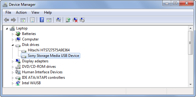 未检测到外部硬盘驱动器