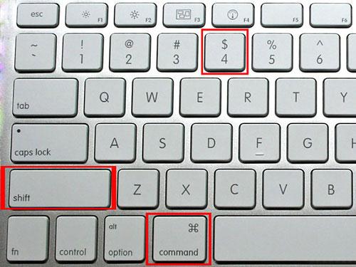 在Mac上捕获屏幕截面的屏幕截图