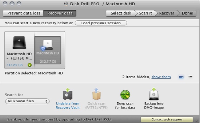 适用于Mac-Disk Drill Pro的免费数据恢复软件