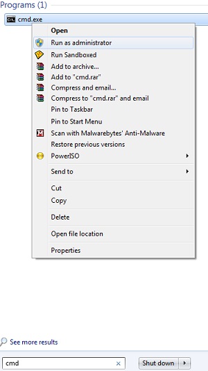 修复Windows 7损坏的系统文件