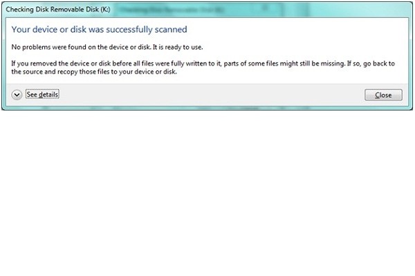 闪存驱动器修复 