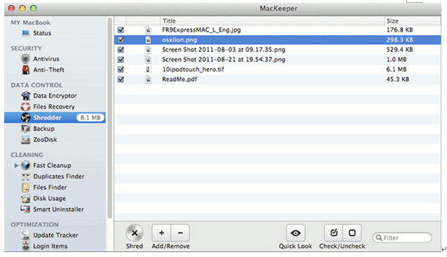delete-doctor-MacKeeper Shredder的替代品