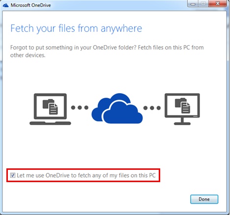 Acess OneDrive