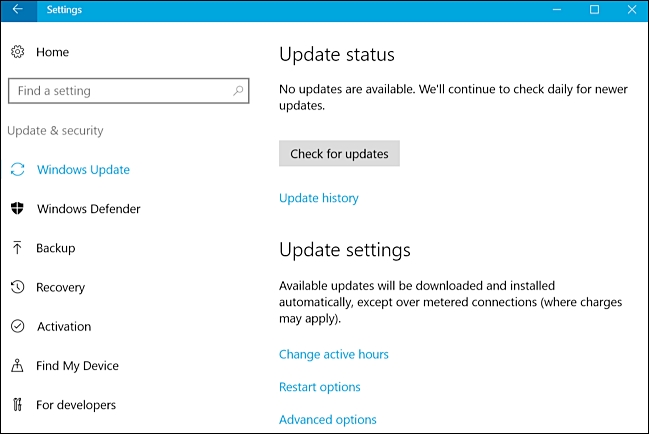 修复Windows 10更新问题