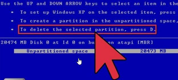 擦除Windows步骤2中的硬盘驱动器数据