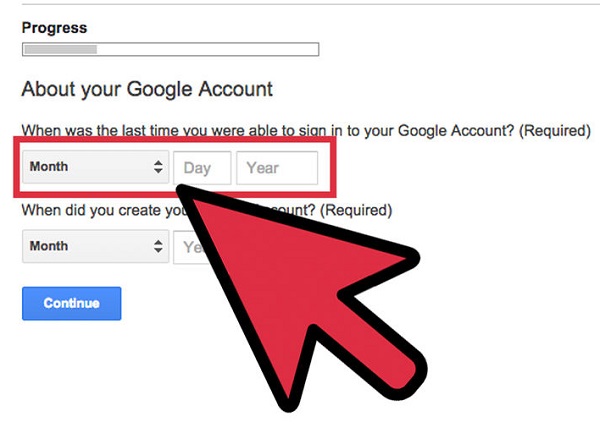 重置电子邮件密码