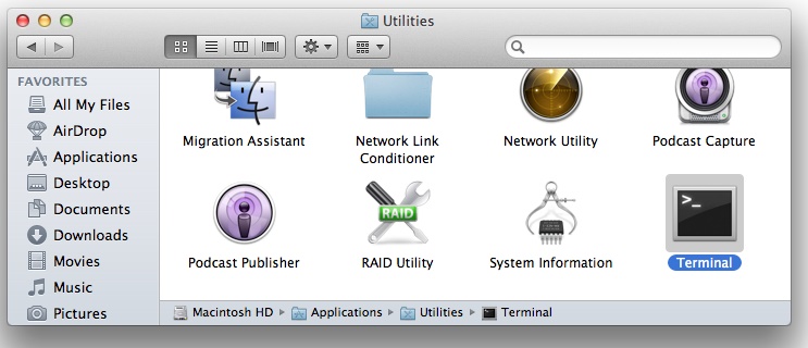在macos sierra中格式化APFS驱动器