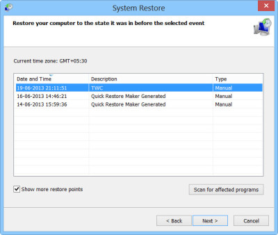 在Windows 10中还原注册表