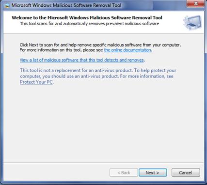 安装工具以从您的计算机中删除恶意软件和病毒
