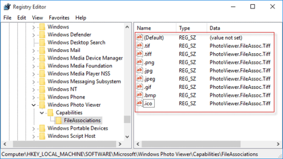 打开照片查看器来恢复它