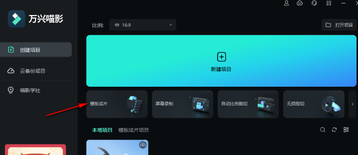 直接使用生日祝福视频模板生成