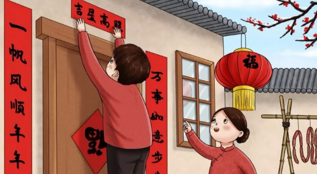 春节的习俗-庙祭和祖先祭祀