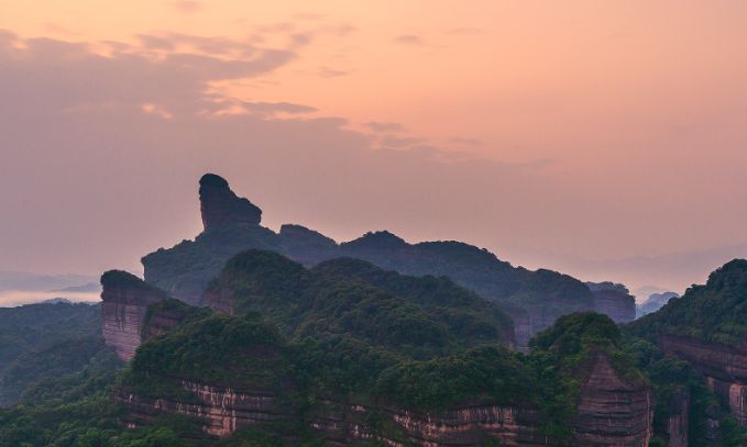 五一旅游景点排行国内-广东丹霞山