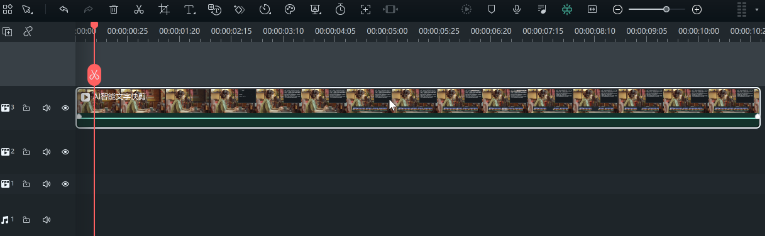 剪辑技巧-点击开始抠图