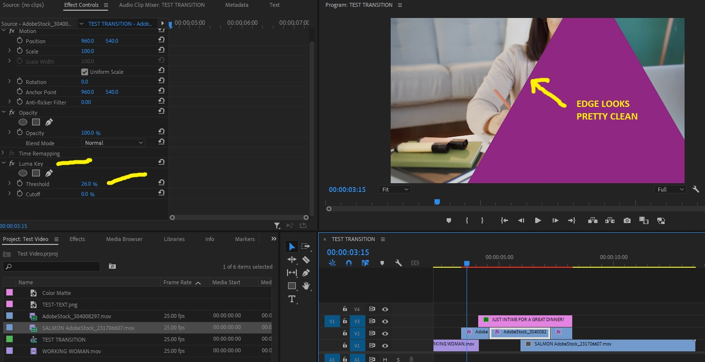 pr背景是黑色的素材怎么消除