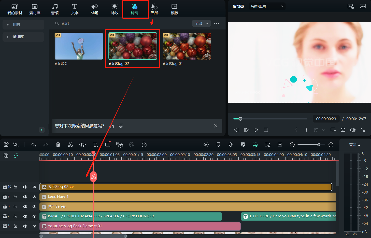 带有索尼LUT滤镜的软件