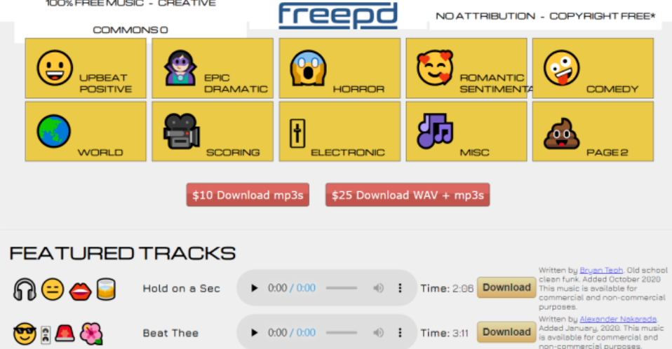 二、免费音频素材网站推荐