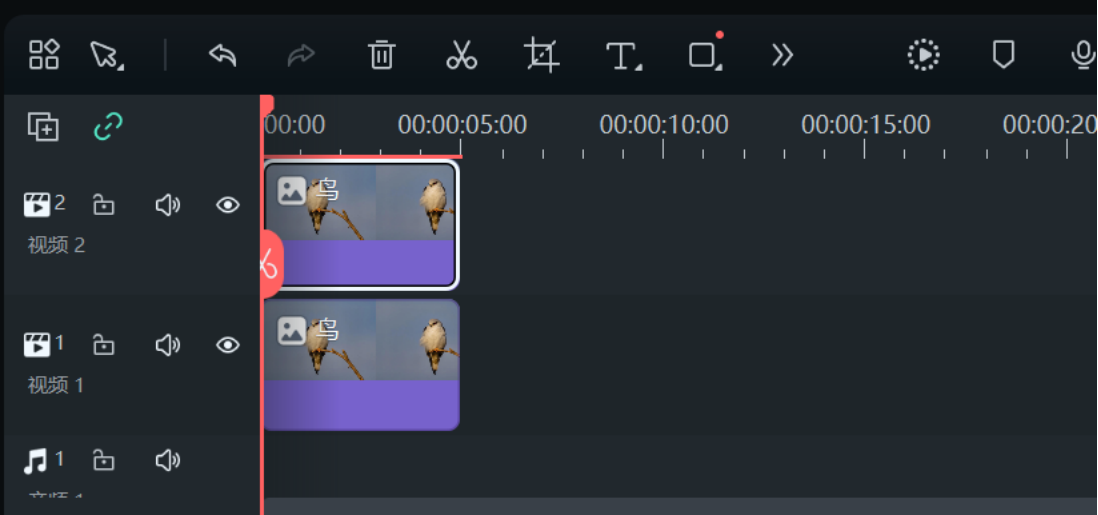 步骤二：生成两个图片图层