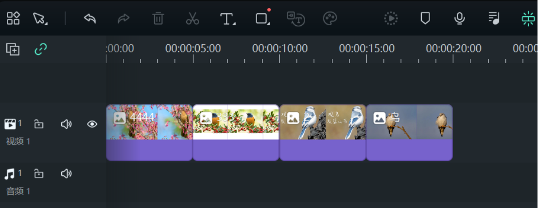 导入需要制作成封面的图片