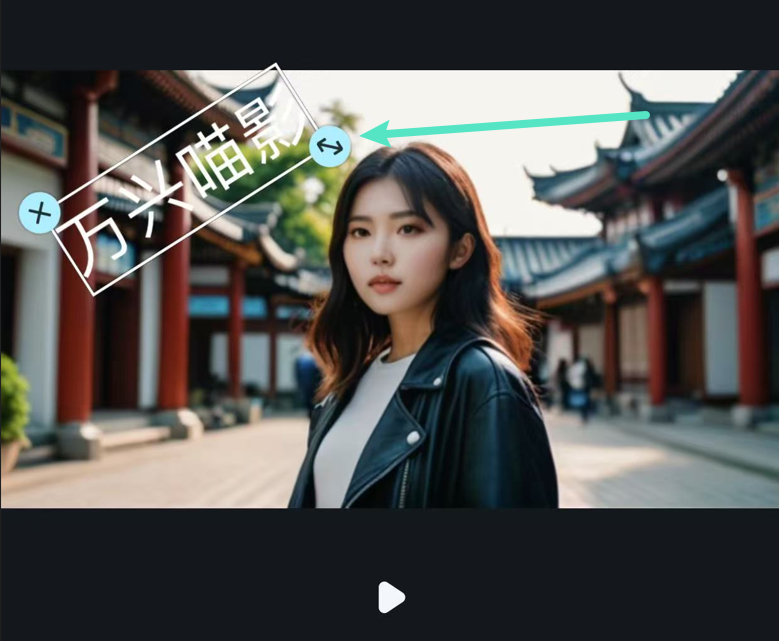 调整文本位置和大小