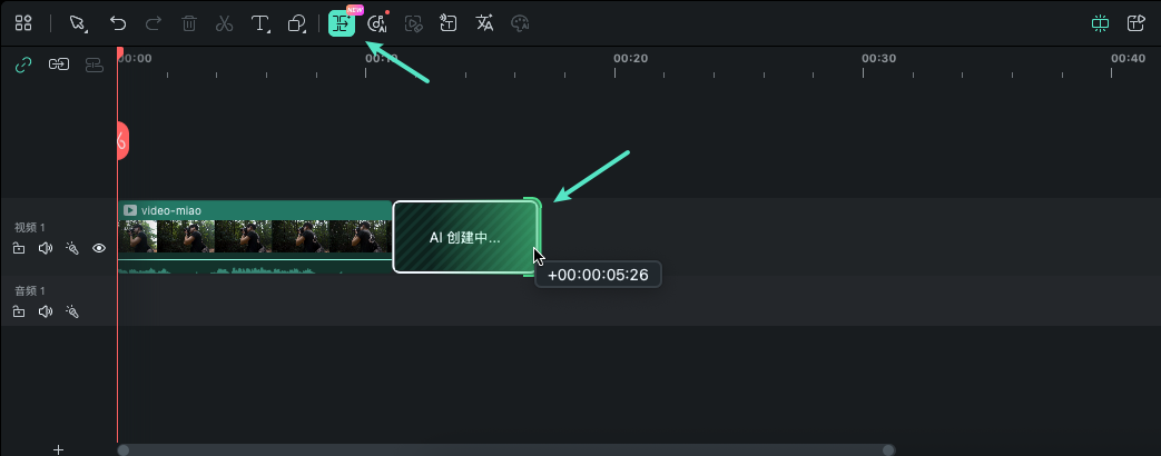 从时间轴选择功能