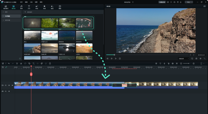 快手里的倒放视频是怎么拍的