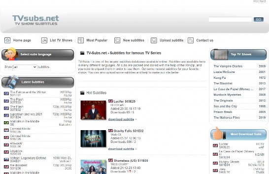 字幕网站_TV Subs