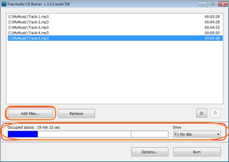 upload the recording