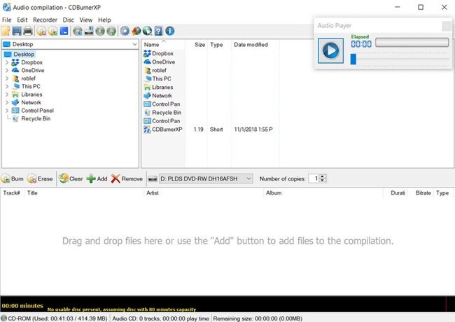 upload the recording