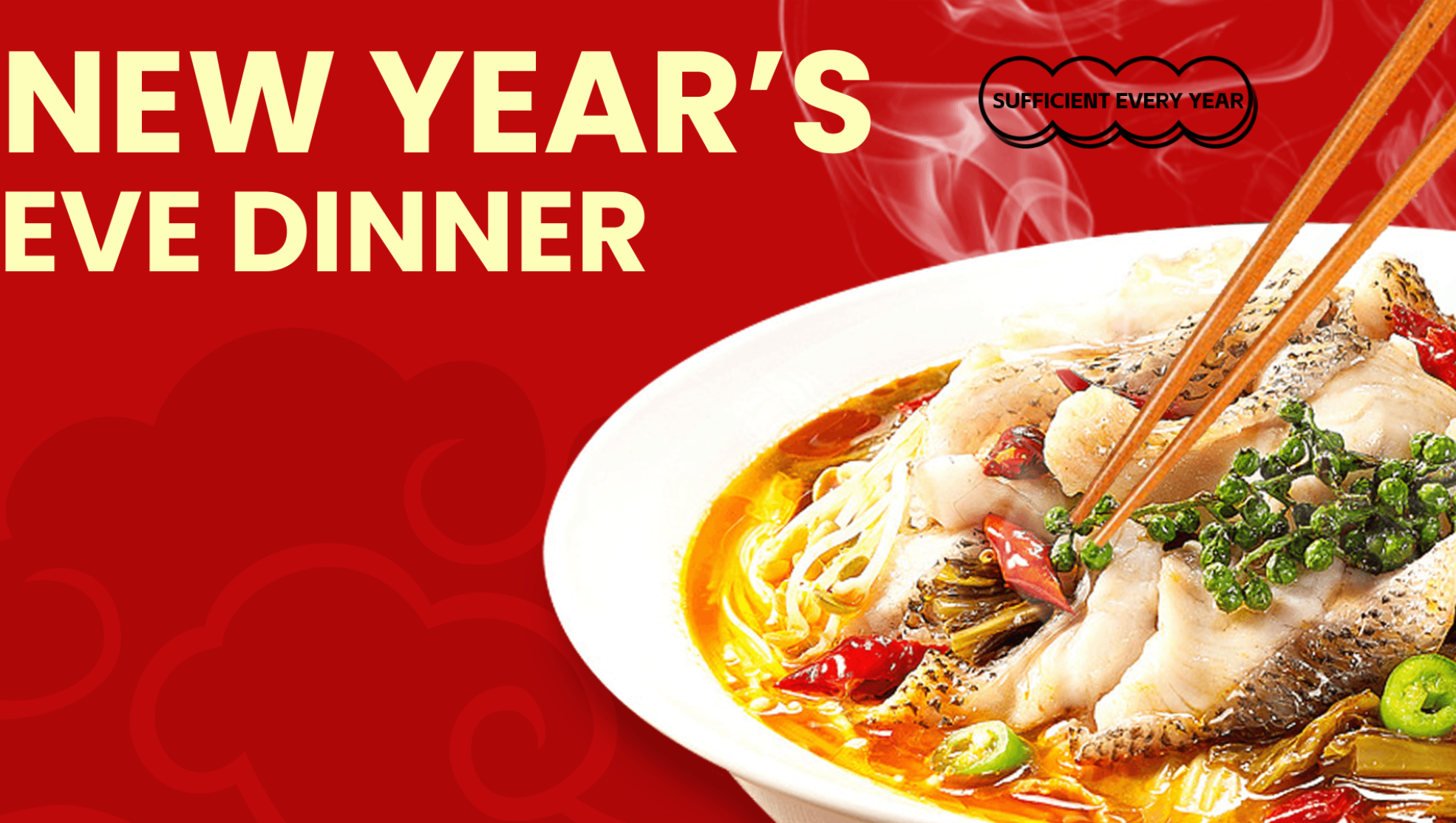 新年美食分享视频素材模板与制作