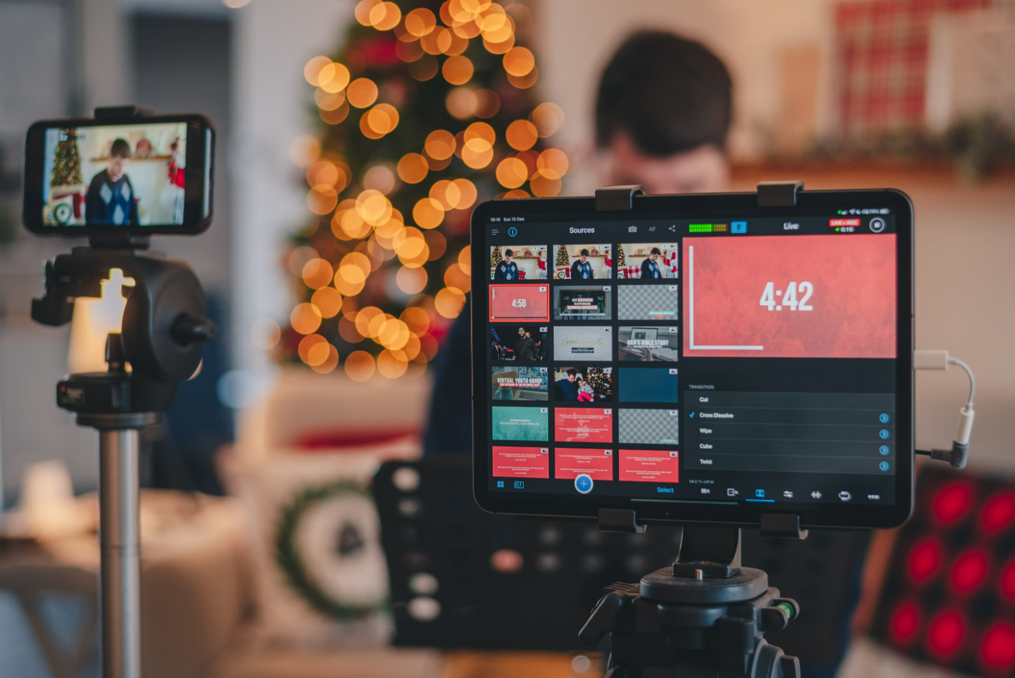 一个新手怎么做直播