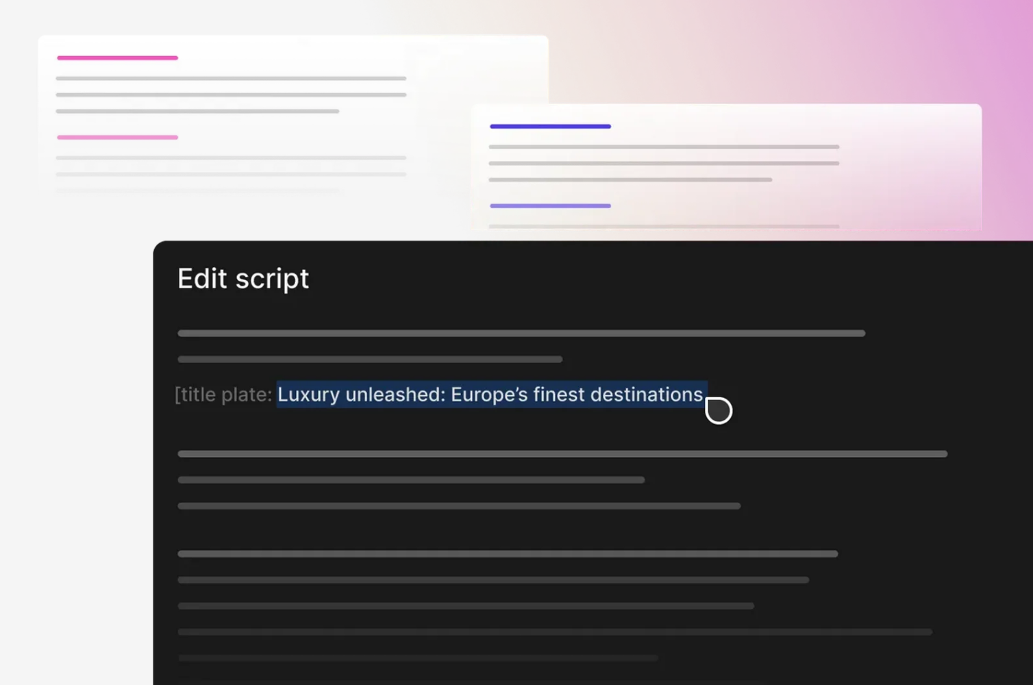 短视频脚本自动生成免费软件推荐