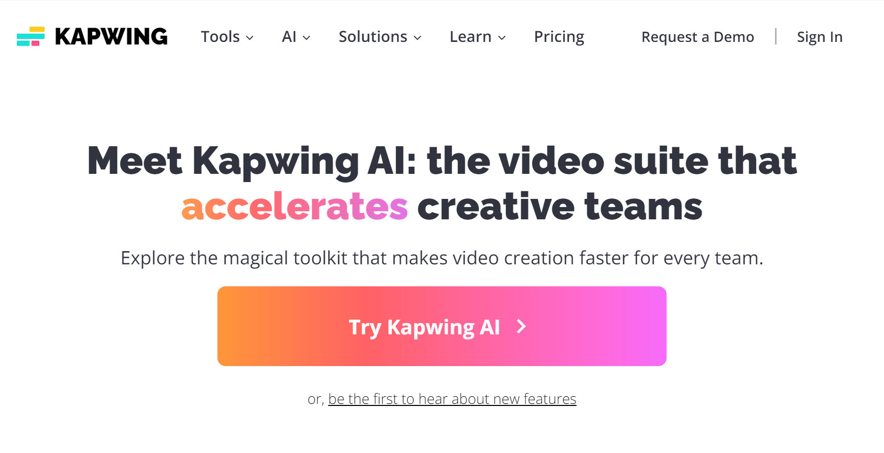 Kapwing在线视频编辑制作工具与Kapwing照片说话功能介绍