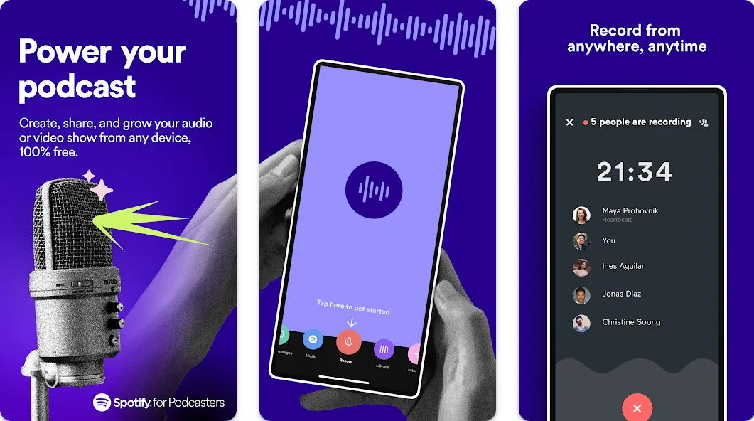 Anchor 适用于Podcast