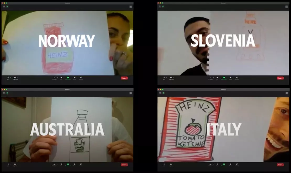 Heinz番茄酱的AI自画像