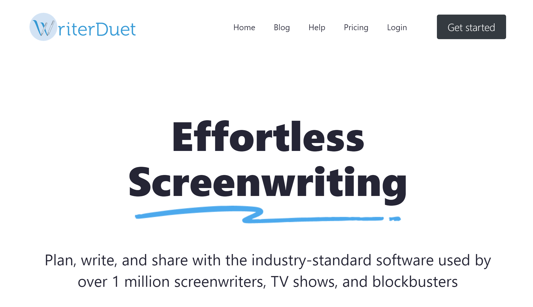 WriterDuet ai剧本创作软件